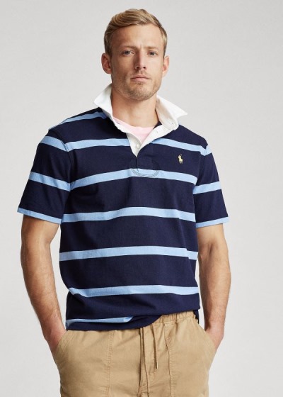 Camisa Polo Polo Ralph Lauren Hombre Azul Marino / Azules - The Iconic Rugby - TVPGE8961